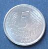 Brasilien 5 Centavos S.141 / St / Kopf der Republik -