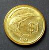 Keeling Cocos Islands 1 Dollar Me / Vogel - Kokospalme -