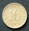 Estland 10 Senti S.15 / N-Me / 3 Leoparden -