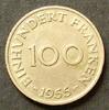 Saarland 100 Franken S.4 / K-N / Wappen - Wertangabe -
