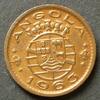 Angola 1 Escudo S.16 / Bro / Kolonialwappen - Wertangabe -