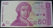 500 Dinara 8.10.1991 Kroatien P. 21 a kfr