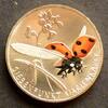 BRD 5 Euro K-N / Farbig / Marienkäfer -