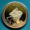 1 Dollar 2010 Niue S.242 / Me / Elizabeth II. - Blätter PP