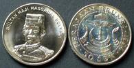 Brunei 50 Sen S.58 / K-N / Sultan Hassanal Bolkiah - Staatswappen -