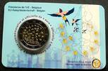 Belgien 2 Euro S.Neu / BiMe / im Blister - wall. / EU - Präsidentschaft -