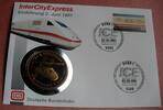 BRD Medaille 1991 InterCityExpress Einf&uuml;hrung 2.6.1991 PP 9.26 US$  +  34.72 US$ shipping