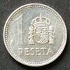 Spanien 1 Peseta 1987 S. 51 / Al / Juan Carlos I. - Staatswappen Stgl 1.27 US$  +  17.36 US$ shipping