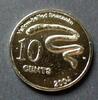 Keeling Cocos Islands 10 Cents 2004 K-N / Seeschlange - Kokospalme Stgl 4.63 US$  +  17.36 US$ shipping