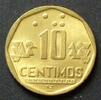 Peru 10 Centimos 2000 S.104 / Me / Staatswappen - V&ouml;gel als Flachrelief ... 1.74 US$  +  17.36 US$ shipping