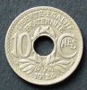 Frankreich 10 Centimes S.194 b / K-N-Zk / Buchstaben RF unter Freiheitsmütze - Olivenzweig -