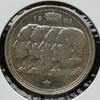 Belgien 100 Francs 835er Silber, 18g / 4 Kopfbilder - Gekrönter Löwenschild -