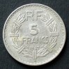 Frankreich 5 Francs S.203 b 2. / Beaumont / Al / Belorbeerter Kopf der Marianne -