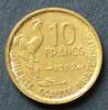 Frankreich 10 Francs S.221.1 / Al-Bro / Kopf der Marianne - Gallischer Hahn -