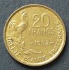Frankreich 20 Francs S.222.3 / Al-Bro / Kopf der Marianne - Gallischer Hahn -