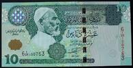 Libyen 10 Dinars P. 70 a / Sign.6 -