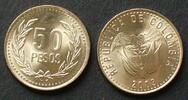 Kolumbien 50 Pesos S.111 / K-N-Zk / Staatswappen - Wert im Kranz -