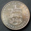 Guernsey 25 Pence S.36 / K-N / Elizabeth II. - Balleiwappen -
