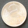 DDR 2 Mark 1987 A S.16 / Al / Staatswappen - Wert zwischen Eichenbl&auml;tter... 19.67 US$  +  34.72 US$ shipping