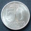 DDR 50 Pfennig S.12 / Al / Staatswappen - Wertangabe, darüber Eichenblatt -