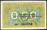 Litauen 0,50 Talonas P. 31 b / Serie BH / mit Textzeilen -