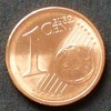Irland 1 Cent S.31 / aus Original-Folder / Harfe, zwölf Sterne -
