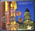 BRD 0,01-2 Euro KMS im Original-Blister - Gendarmenmarkt, Berlin -