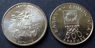 Griechenland 500 Drachmen S.180 / K-N / Olympiade 2004 - Medaille der Spiele von 1896 -
