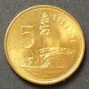 Lesotho 5 Lisente S.20 / N-Me / König Moshoeshoe II. - Jahrhundertpflanze -