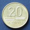 Litauen 20 Centu S.36 / N-Me / Staatswappenbild -
