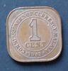 Britisch Malaya 1 Cent S.35 a / Bro / George VI. -