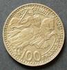 Monaco 100 Francs S.16 / K-N / Rainier III. - Ritter zu Pferde -