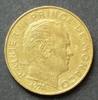 Monaco 20 Centimes S.21 / Al-N-Bro / Rainier III. - Hl. Rainier neben gekröntem Rautenschild -