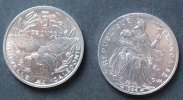 Neukaledonien 5 Francs S.12 / Al / Rallenkranich -