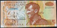 5 Dollars ND(1992-97) Neuseeland P. 177 a /  Serie AT kfr