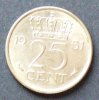 Niederlande 25 Cent S.67 / N / Königin Juliana -