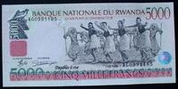 Ruanda 5.000 Francs 1.12.1998 P. 28 kfr 10.56 US$  +  11.73 US$ shipping