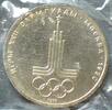 UdSSR 1 Rubel S.93 / K-N / Emblem der Olympischen Spiele, original in Folie verschweißt -