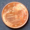 San Marino 5 Cent S.436 / St, K galv. / aus Original-KMS / Auflage: 120.000 / Wehrturm Guaita -