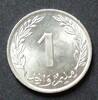 Tunesien 1 Millime S.201 / Al / Olivenbaum -
