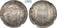 ITALY 2L 1863 MS64 1,047.86 US$  +  58.21 US$ shipping
