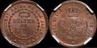 Segovia Décima de real 1833-1868 Isabel II -