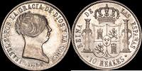 Madrid 10 Reales 1833-1868 Isabel II -