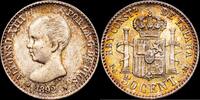Madrid 50 Céntimos 1886-1931 Alfonso XIII -