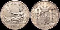 Madrid 5 Pesetas 1868-1871 Gob. Provisional -