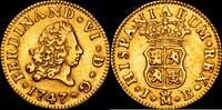 Madrid 1/2 Escudo 1746-1759 Fernando VI -