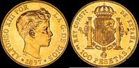 Madrid 100 Pesetas 1874-1885 Alfonso XII -