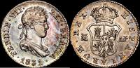 Madrid 1/2 Real 1808-1833 Fernando VII -