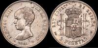 Madrid 2 Pesetas 1886-1931 Alfonso XIII -
