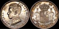 Madrid 1 Peseta 1886-1931 Alfonso XIII -